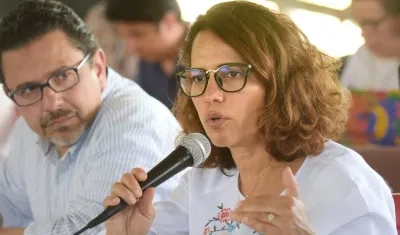 Nancy Patricia Gutiérrez, Ministra del Interior.