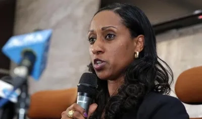 La ministra etíope de Transporte, Dagmawit Moges.