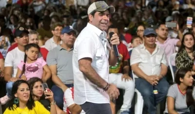 El Alcalde de Barranquilla, Alejandro Char.