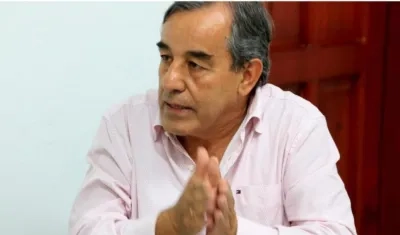 El gerente distrital de Gestión de Ingresos, Fidel Castaño Duque.