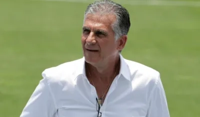 Carlos Queiroz, técnico portugués de la Selección Colombia. 