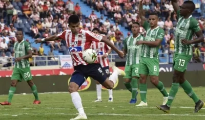 Imagen del último partido disputado en el Metropolitano.