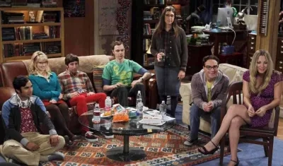 Los protagonistas de la serie The Big Bang Theory.