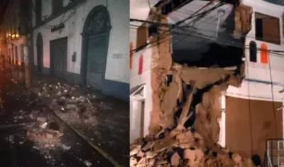 Los daños materiales en Perú.