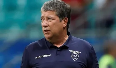 El técnico Hernán Darío Gómez.