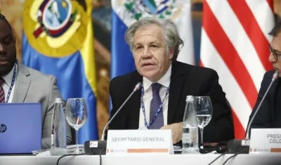 Luis Almagro, Secretario General de la OEA. 