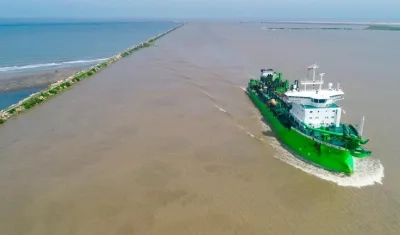 Dimar autoriza nuevo calado para el Puerto de Barranquilla.