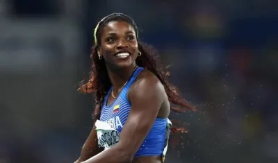 Caterine Ibargüen, campeona olímpica.