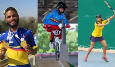 Alex Cujavante, Gabriela Boll y María Fernanda Herazo, algunos de los deportistas del Atlántico en las Juegos Panamericanos.