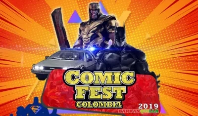 Durante el 6,7 y 8 de septiembre Barranquilla recibirá a Comic Fest Colombia.