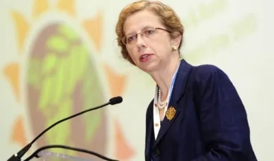 Inger Andersen, directora del Programa de Naciones Unidas para el Medioambiente (PNUMA) .