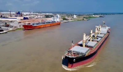 Canal de Acceso al Puerto de Barranquilla.