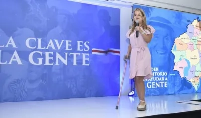 Elsa Margarita Noguera, candidata a la Gobernación del Atlántico.