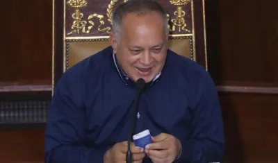 El jefe de la Asamblea Nacional Constituyente (ANC), Diosdado Cabello.