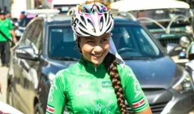 Danna Valentina Méndez Ortiz, ciclista de 15 años que murió arrollada.