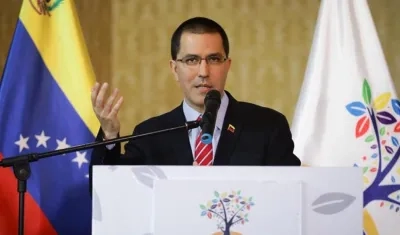 El canciller de Venezuela, Jorge Arreaza.