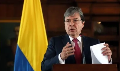 Carlos Holmes Trujillo, canciller colombiano.