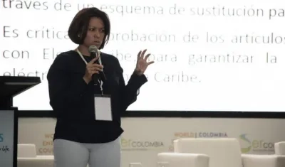 L superintendente, Natasha Avendaño García.