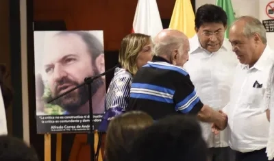 Acto donde el Estado pidió perdón por el homicidio de Alfredo Correa De Andréis.