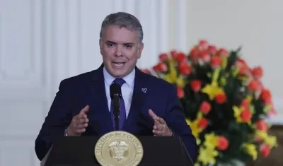 Iván Duque, presidente de Colombia.