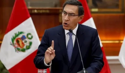 El presidente de Perú, Martin Vizcarra.