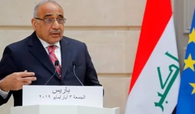 El primer ministro en funciones de Irak, Adel Abdelmahdi.