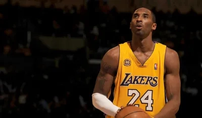 Kobe Bryant, leyenda del baloncesto. 