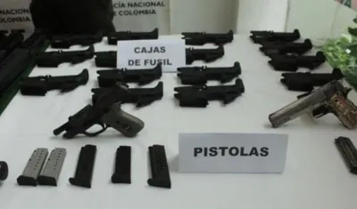 Las armas fueron enviadas a Barranquilla, ocultas en compresores de aire comprados por Arcila en Miami.