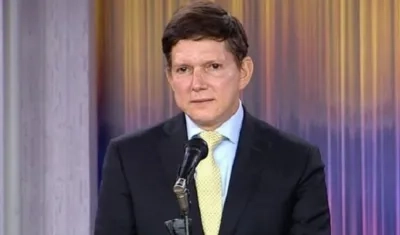 Wilson Ruiz, Ministro de Justicia de Colombia. 