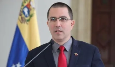Jorge Arreaza, canciller de Venezuela.