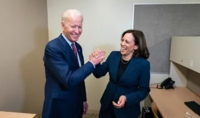 Joe Biden y Kamala Harris.