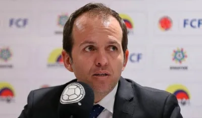 Ernesto Lucena, ministro del Deporte. 