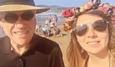 Polémica en Chile por imágenes del presidente sin mascarilla en la playa.