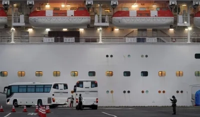 Imagen del crucero en Japón.