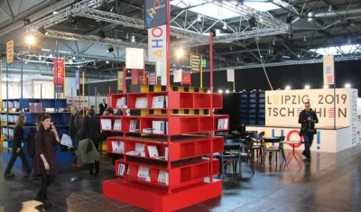 Feria del Libro de Leipzig.