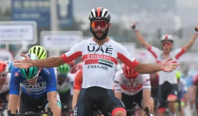 Fernando Gaviria, ciclista colombiano. 