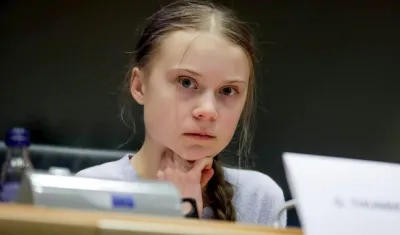 La activista climática Greta Thunberg.