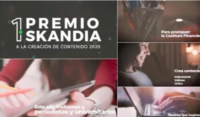 Skandia lanza un premio dirigido a dos públicos: periodistas y estudiantes universitarios.