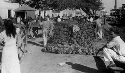 Foto de Martin Horst- Fundación Mira al Centro de cómo era Barranquilla en 1937. 