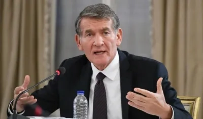 El Ministro de Trabajo, Ángel Custodio Cabrera.