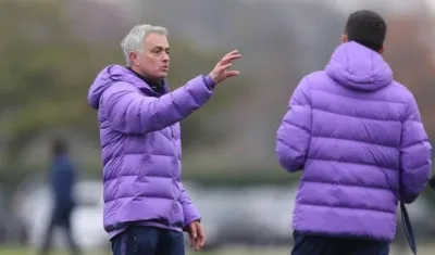 José Mourinho, entrenador del Tottenham Hotspur.