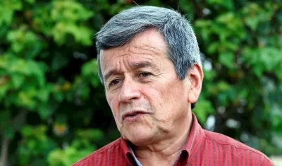 'Pablo Beltrán', líder del ELN y negociador de paz.