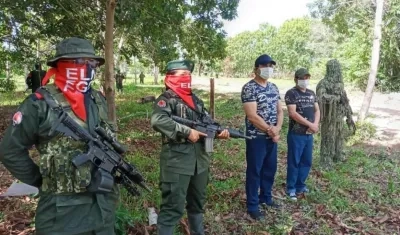 Los contratistas estaban desde el 3 de mayo en poder del ELN.