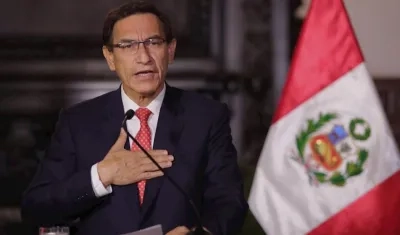 Martin Vizcarra, Presidente del Perú, en el 'ojo del huracán'.