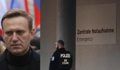 Alexéi Navalni está hospitalizado en Alemania.