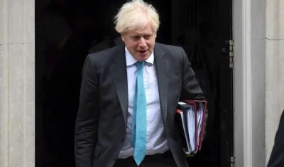 El primer ministro británico, Boris Johnson. 