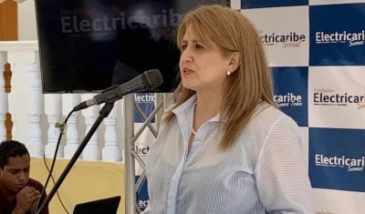 Ángela Patricia Rojas, Agente Especial de Electricaribe.