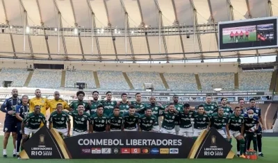 Palmeiras de Brasil, campeón de la Libertadores. 