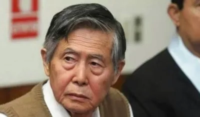 Alberto Fujimori, expresidente de Perú.