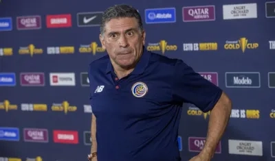 Luis Fernando Suárez, técnico colombiano. 